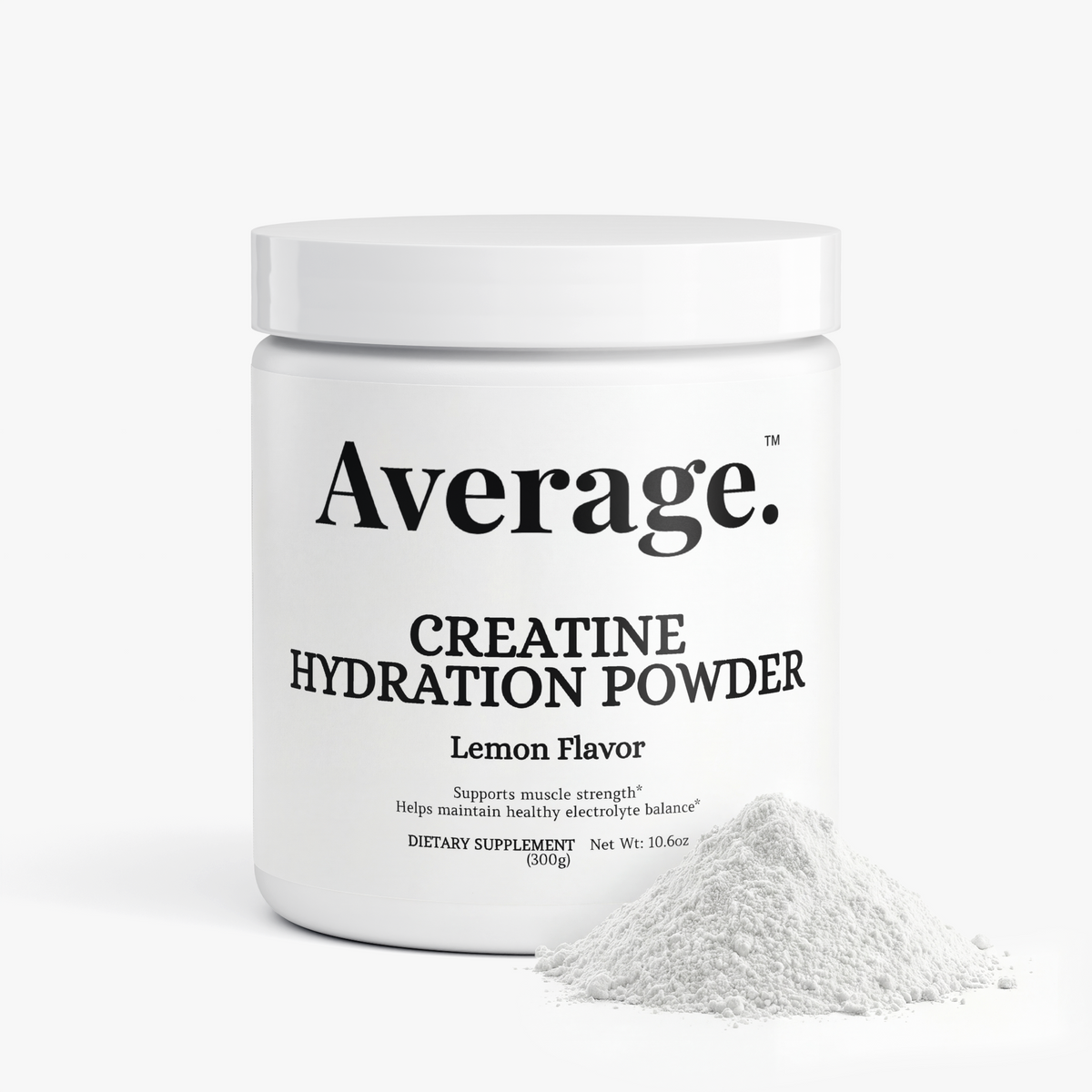 Creatine + Electrolytes Hydration Powder (Lemon)